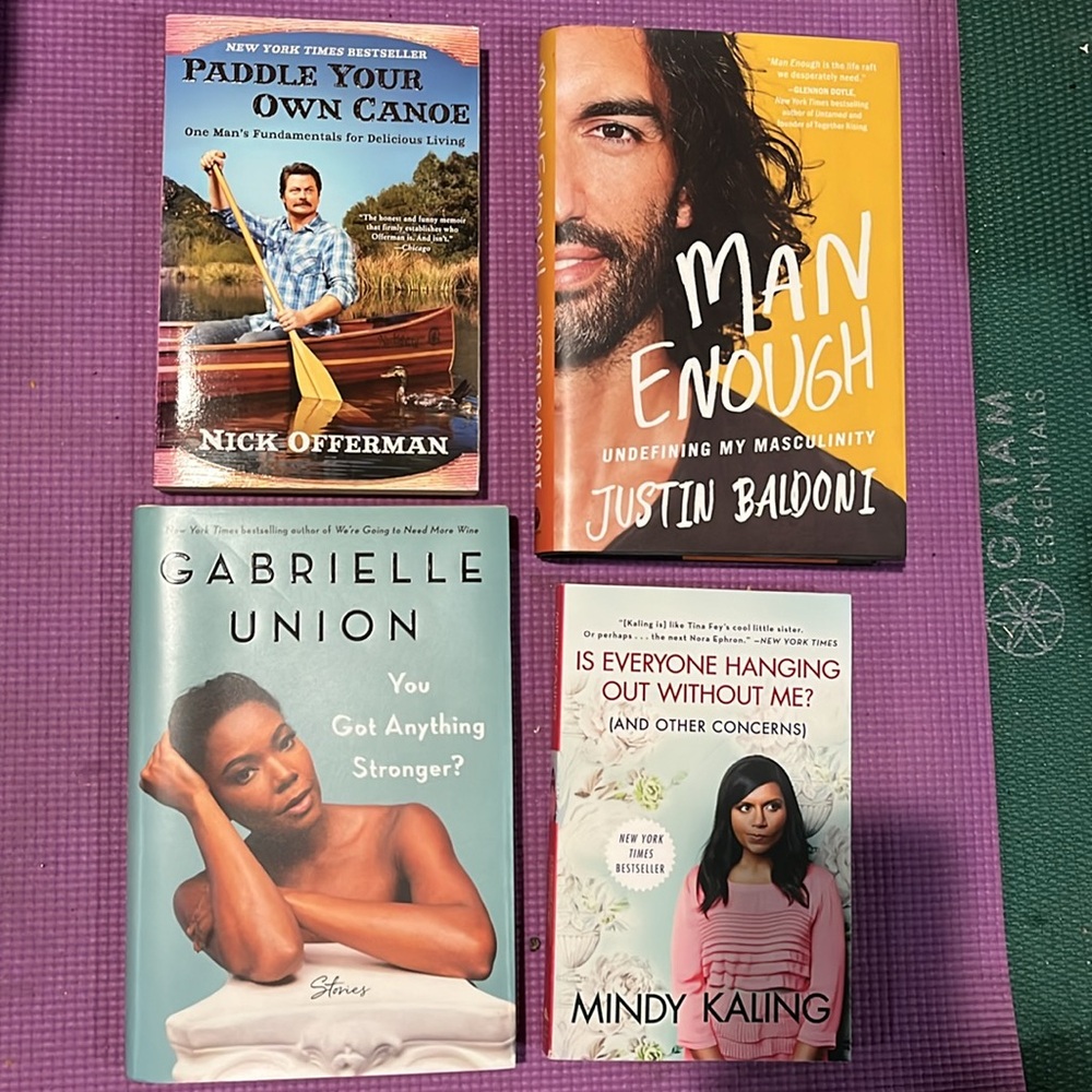 Book bundle: celebrity memoirs